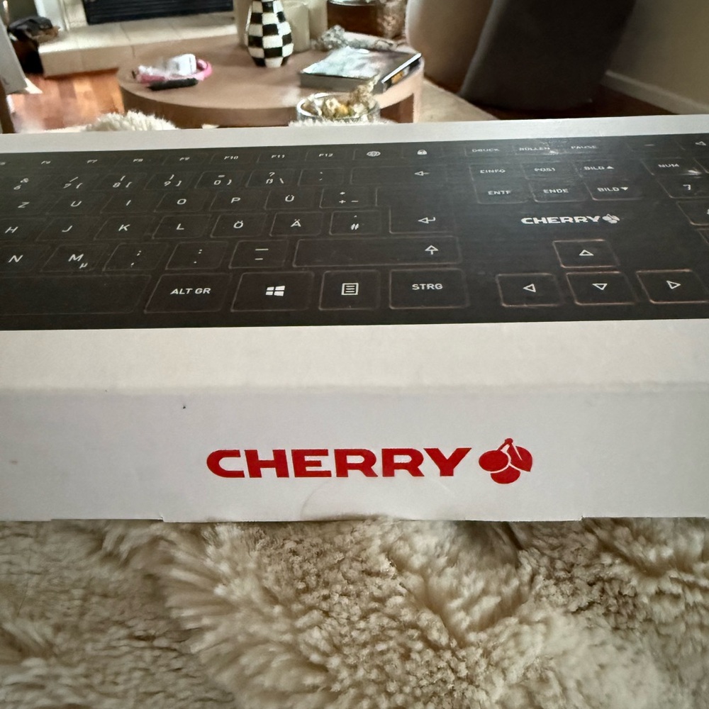 Cherry Black Keyboard
